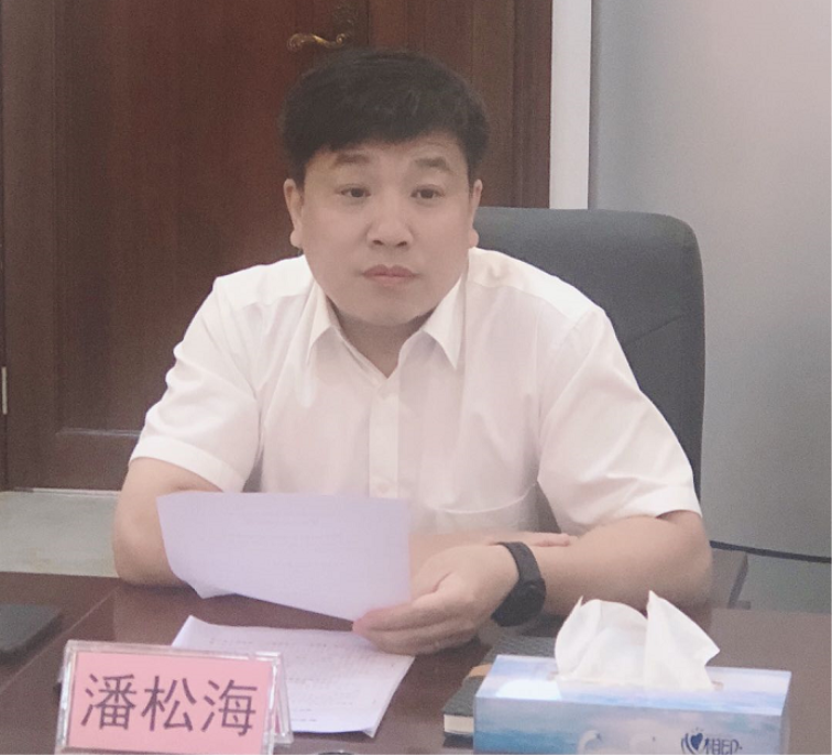 潘松海会见麻章区陈思远区长一行